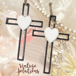 SOLD Heart Cross